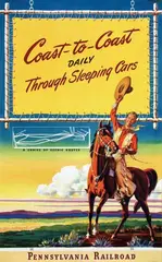 Milton Menasco, Pennsylvania Railroad Coast to Coast, poster