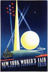 Joseph Binder, New York World's Fair, 1939, poster