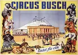 illegible signature, Circus Busch ladet Sie ein