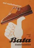 Koen van Os, Bata kindersandalen, poster
