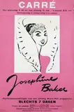 Cornelis A.B. Bantzinger, Josephine Baker afscheidsvoorstelling in Carré, 1956, poster