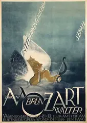 Joop Sjollema, Mozart, poster