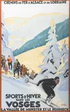 Roger Broders, Sports d'Hiver dans les Vosges, poster