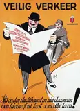 Henri C. Pieck, Veilig Verkeer Verkeers Commissie Amsterdam, poster
