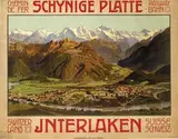Anton Reckziegel, Schynige Platte Interlaken Switzerland, 1910, poster