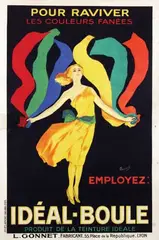 Maucourt, Idéal-Boule pour raviver Les Couleurs Fanées, poster