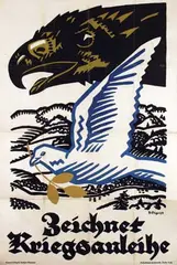 Karl Sigrist, Zeichnet Kriegsanleihe, 1918, poster