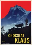 Carl F. Moos, Chocolat Klaus, 1905, poster