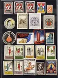 Various Artists, Collection of ca. 250 Dutch and international Poster Stamps, poster