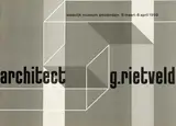 architect g. rietveld by Willem H. Crouwel, 1959, poster, sold Dec 2012