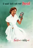 Advertising Agency Pz, U wast toch ook met Persil, poster
