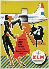 Mitchell Wright, Mit der KLM, poster