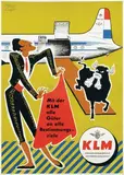 Mitchell Wright, Mit der KLM, poster