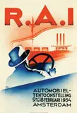 Jacobus F. Jansma, R.A.I., 1934, poster