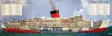 George Horace Davis, Cunard White Star The new Caronia, poster