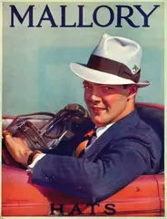 R.C. Kaufmann, Mallory Hats, poster