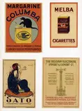 Charles Loupot, Transparancy: Sato Cigarettes Egyptiennes, poster