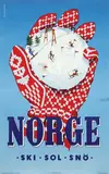 Inger Skjensvold Sørensen, Norge Ski-Sol-Snö, 1956, poster