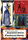 Dick Elffers, Amsterdam Fashion Week, 1949, poster
