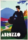 Giulio Ferrari, Abruzzo, 1930, poster