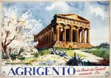 Gino Frattini, Agrigento, 1939, poster