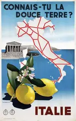 Ruggero Alfredo Michahelles, Italie Connais-Tu La Douce Terre?, poster