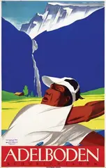 Willy Trapp, Adelboden, poster