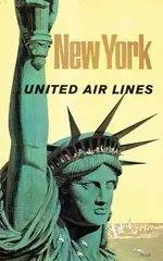 Stanley W. Galli, United Air Lines New York, poster