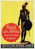 Ottomar Anton, Deutsche Afrika-Linien Rund um Afrika