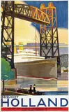 Machiel Wilmink, Besucht Holland Statendam (Holland America Line), poster
