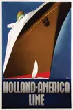 Willem F. ten Broek, Holland-America Line, 1936, poster