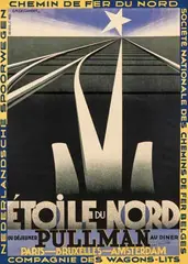 Cassandre, Étoile du Nord, 1927, poster