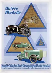 Rudolf Müller, Deutsche Industrie-Werke, poster