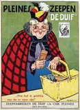 Pleines Zeepen "De Duif" by Jan Willem Sluiter, 1919, poster, sold Dec 2012