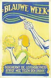N. van Balingen, Blauwe Week, poster