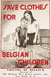 D. de la Chevalerie, Save Clothes for Belgian Children, poster