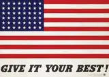Charles T. Coiner, Give It Your Best!, 1942, poster