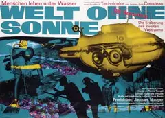 Helge Brauch, Movie: Jacques Cousteau's "Welt Ohne Sonne", 1964, poster