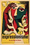 Dick Elffers, expressionisme van van Gogh tot Picasso, 1949, poster