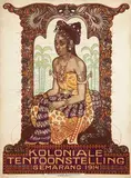 Albert Hahn, Koloniale Tentoonstelling, 1914, poster
