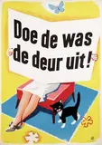Rutgers' Advertising Agency Eindhoven, Doe de was de deur uit!, poster