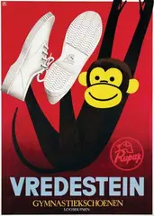 Han W. Hund, Vredestein Gymnastiekschoenen Loosduinen, poster