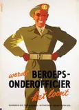 Frans Mettes, wordt Beroeps-Onderofficier het loont, poster