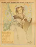 Alphonse Mucha, Mucha's Easter Girl, 1906, poster