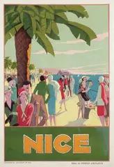 Fabius Lorenzi, Nice, 1926, poster
