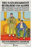 Monogram Svw, Thee is een der grootste bestrijders van alcohol, 1913, poster