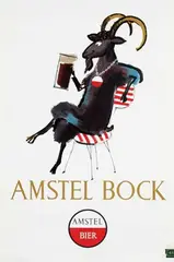 Kees P. van Roemburg, Amstel Bock, poster