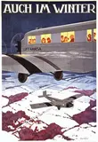 Hans Vogel, Lufthansa Auch im Winter, poster