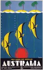 Gert Sellheim, Australia Great Barrier Reef, poster