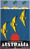 Gert Sellheim, Australia Great Barrier Reef, poster